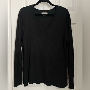 Ava & Viv - Black Tunic Sweater - 1X